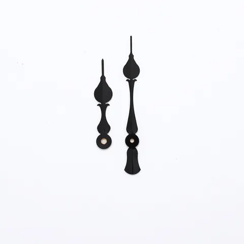 Vintage Carved Clock Hands Hour Minute Replacement Metal Aluminum Retro Decorative DIY Wall Repair Accessories