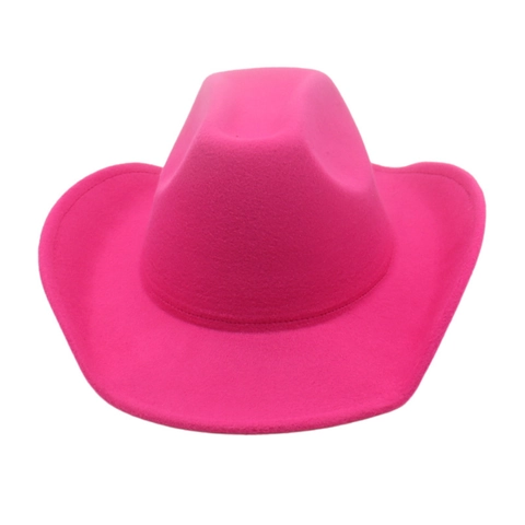 Western Cowboy Hut Filz Textur Breite Krempe Solid Farbe Outdoor Retro Style Fedora Für Herren Damen