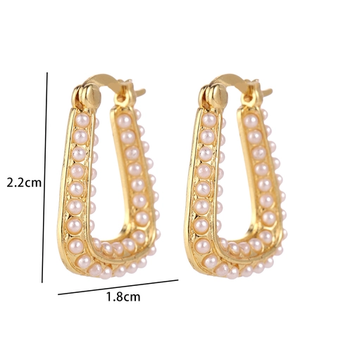 Eleganter Kupfer Vergoldet Strass Creolen Huggie Ohrringe Trendige Schmetterling Blumen Geometrische Ohrringe Für Damen Nischen Schmuck Geschenk
