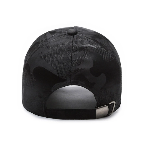 Camouflage Baseballkappe Atmungsaktives Mesh Sonnenschutz Outdoor Sport Freizeit Verstellbarer Hut Herren Damen