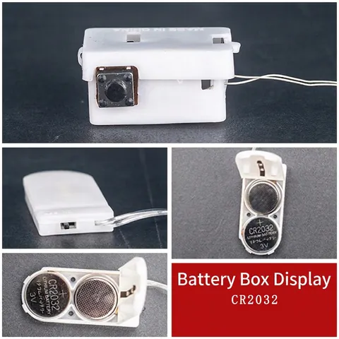 LED Lichterkette Flexibler Kupferdraht Wasserdicht Batteriebetrieben Dekobeleuchtung Für Geschenkbox Kuchen Blumen Hochzeit Party