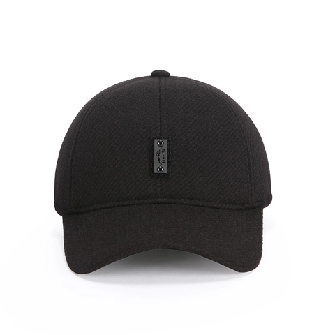 Gorra De Béisbol De Invierno Para Hombre Lana Espesada Cálida Protección Para Oídos Aire Libre Vintage Deporte Ajustable