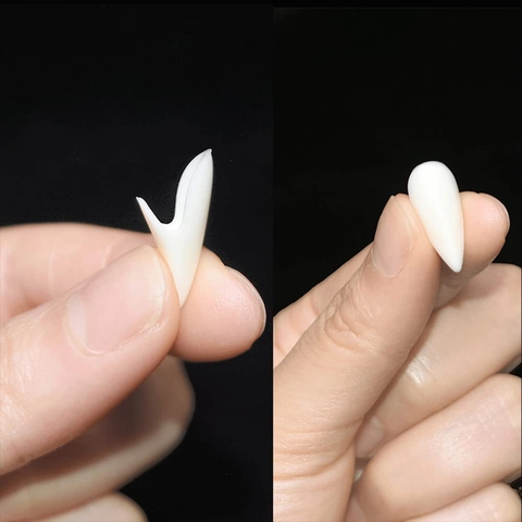 Vampire Fangs Halloween Dentures Resin Costume Teeth Props For Masquerade Party Cosplay Accessories
