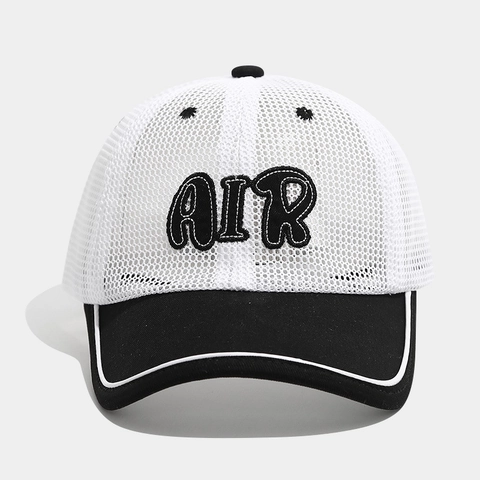 Kinder Baseball Kappe Atmungsaktives Mesh Trucker Hut AIR Stickerei Sonnenschutz Sommer Outdoor Verstellbar Jungen Mädchen