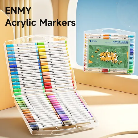 Acrylmarker Kinder Schüler Nicht-transparent Stapelbar Wasserbasierte Malset Ideal Für Kunsthandwerk