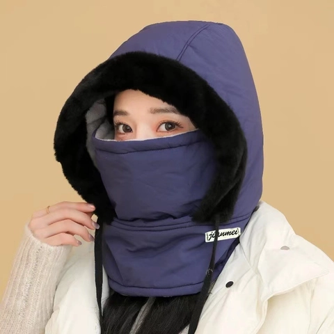 Gorros Para Niños Ciclismo A Prueba De Viento Máscaras Cálidas Para Las Orejas Baberos Gorro De Lei Feng De Felpa Para Padres E Hijos