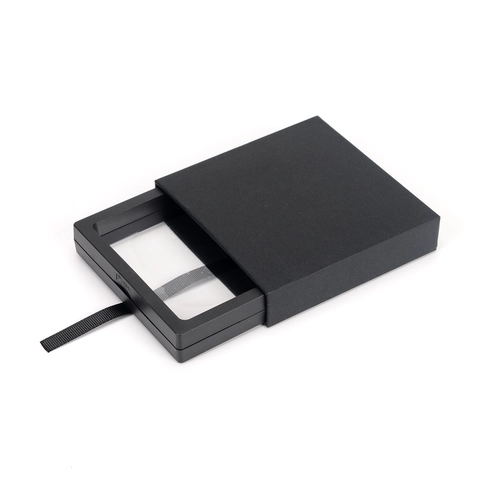 3D Floating Display Case Suspension Jewelry Box Transparent PE Film Anti-Oxidation Dustproof Storage For Coins Medals