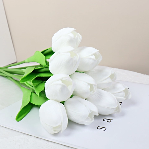 Künstliche Tulpen Realistische PU Real Touch Blumenstrauß Für Haus Dekoration Hochzeit Party Fotografie Requisiten Modern