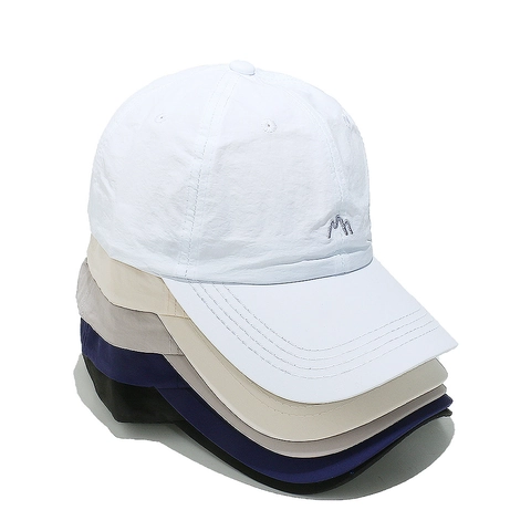 Quick Dry Baseball Cap Polyester Breathable Mountain Embroidery Outdoor Sun Hat Unisex Adjustable Sports Casual