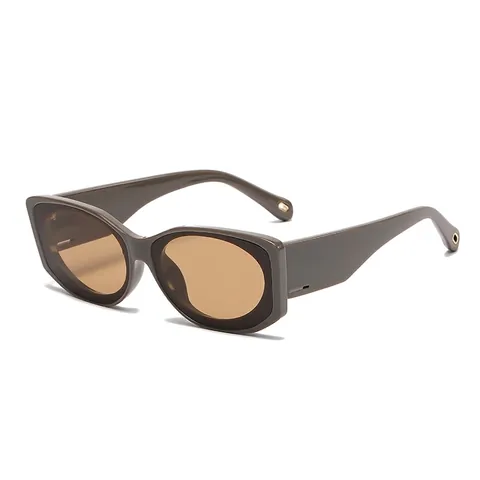 Retro Square Sunglasses PC Frame UV Protection Fashion Street Photography Eyewear For Women Men Unisex Classic