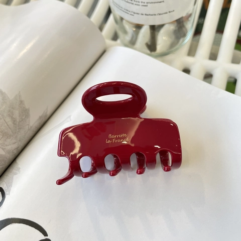 Acetate Hair Claw Clip Rectangle Square Shark Hairpin French Style Vintage Elegant Hair Accessories For Women