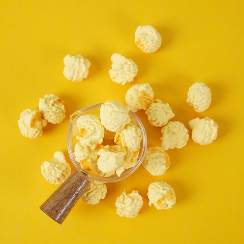 Realistic Simulation Popcorn Model Soft PVC Artificial Food Photography Prop Kitchen Decor Pretend Play Toy