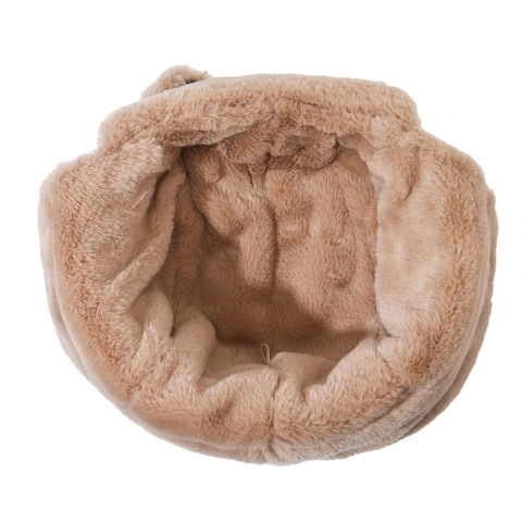 Cappello Da Trapper Invernale Foderato In Pile Pelliccia Sintetica Antivento Maschera Integrata Paracollo Sci Unisex