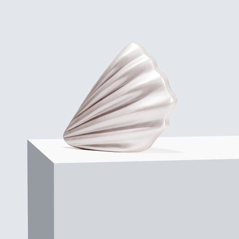 Acrylic Shell Shaped Evening Clutch Bag For Women Scallop Hard Shell Marble Texture Wedding Party Purse With Chain Strap