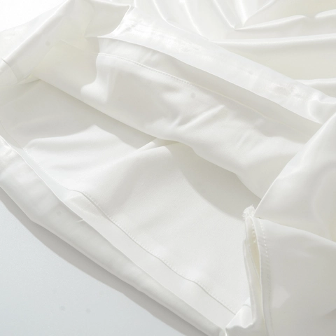Satin Trägerloses Mini Kleid Gerafft Bodycon Korsett Schnürung Party Cocktail Abend Mit Passendem Schal