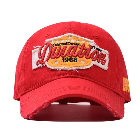 Gorra De Béisbol Vintage Puro Algodón Ala Rasgada Bordado 1968 Parche Retro Ajustable Sombrero De Sol Hombres Mujeres