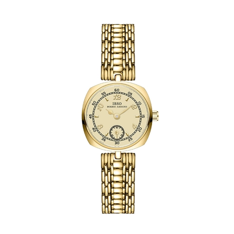 Damen Quarzuhr Quadratisches Gehäuse Edelstahlarmband Wasserdicht Elegant Retro Mode Armbanduhr Dame Zeitmesser