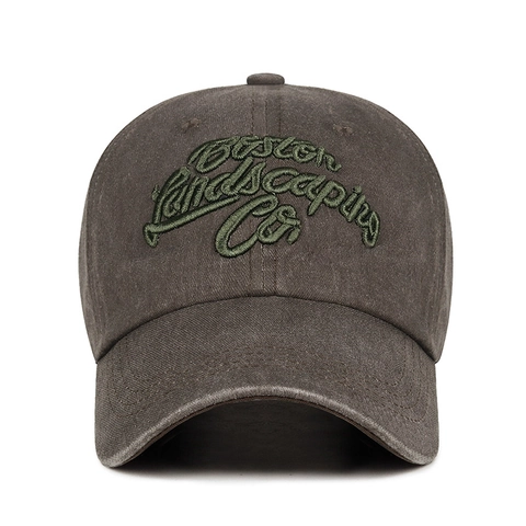 Casquette De Baseball En Coton Lavé Vintage Rétro Distressed Broderie Réglable Chapeau Soleil Décontracté Hommes Femmes