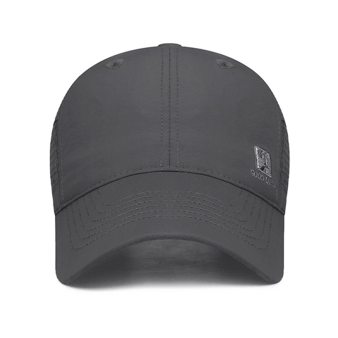 Cappello Da Baseball In Rete Asciugatura Rapida Traspirante Protezione Solare Cappello Da Pesca All'aperto Regolabile Con Ricamo Cervo