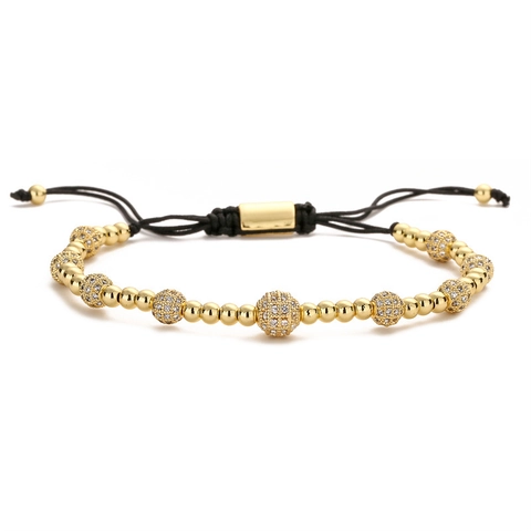 Bohemian Copper Zirconia Butterfly Evil Eye Braided Bracelet Adjustable Hand-Woven Rhinestone Bead Bracelet Jewelry For Women