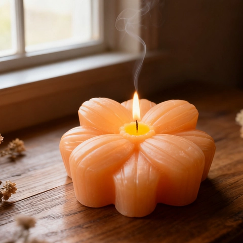 Blumenform Silikonform Für DIY Kerze Seife Harz Backen Kuchen Fondant Dekor 3D Florales Design Handgefertigtes Handwerk