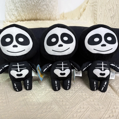 Halloween Skelet Knuffel Zachte Gevulde Pop Cartoon Geest Gothisch Decor Schattig Pluche Speelgoed Cadeau Voor Kinderen