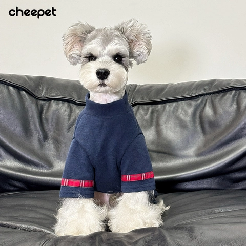 Tuta Per Cani In Cotone A Maglia Quattro Zampe A Quadri Vestiti Invernali Caldi Cani Piccoli Medi Stile Britannico