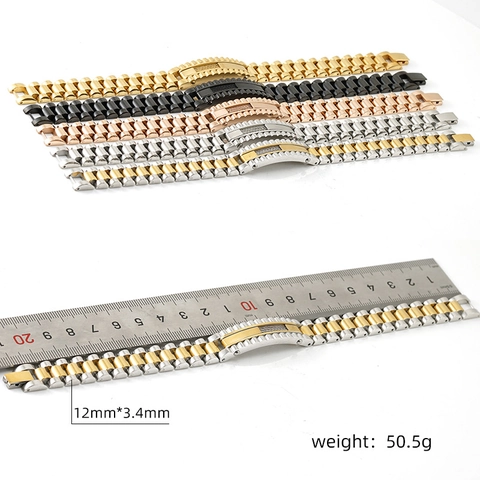 Pulsera Para Hombre De Acero Inoxidable Estilo Correa De Reloj Joyería De Cadena Con Placa Decorativa Textura Cable