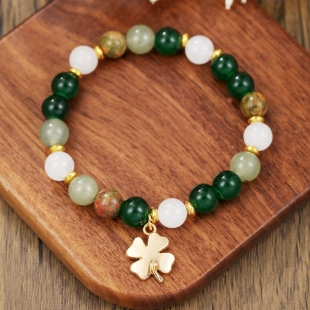 Handgefertigtes Naturstein Perlenarmband Achat Tigerauge Kristall Energie Armband Für Damen Herren Freundschaftsschmuck Geschenk