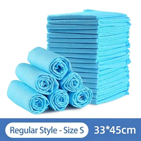 Tapis Pipi pour Animaux Jetables Épaissis Super Absorbants Couches de Dressage pour Chiens Chiots Fournitures de Nettoyage