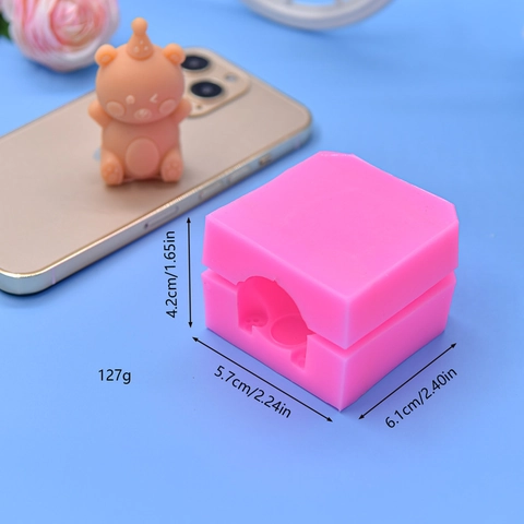 3D Beer Siliconen Vorm Met Feestmuts Voor DIY Bakken Taart Chocolade Handgemaakte Zeep Aromatherapie Kaars Hars Ambacht