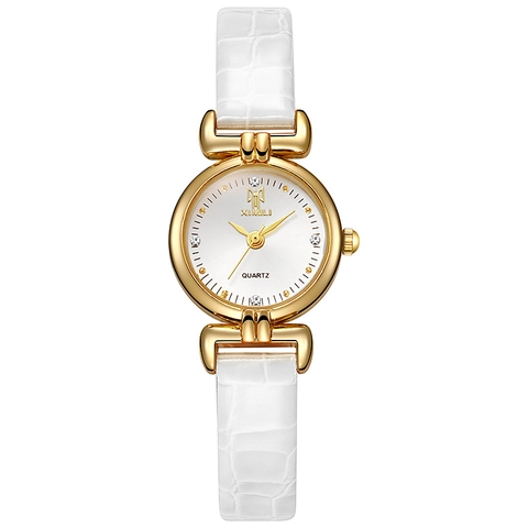 Damen Quarzuhr Schlankes PU Lederarmband Krokodilmuster Strass Zifferblatt Elegante Mode Dame Armbanduhr Lässig