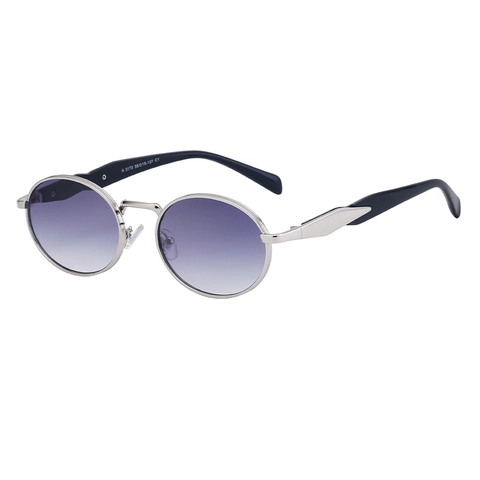 Retro Oval Sunglasses For Women Trendy Small Frame PC Metal UV400 Gradient Lens Fashion Sunglasses For Travel Driving Party