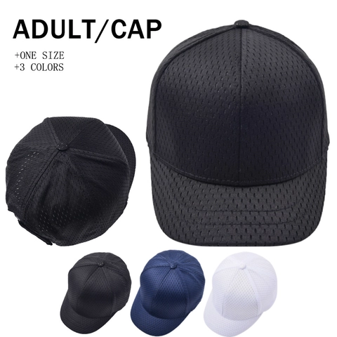 Gorra De Béisbol De Malla Transpirable Hueca Visera Corta Color Sólido Deporte Al Aire Libre Sombrero Sol Ajustable