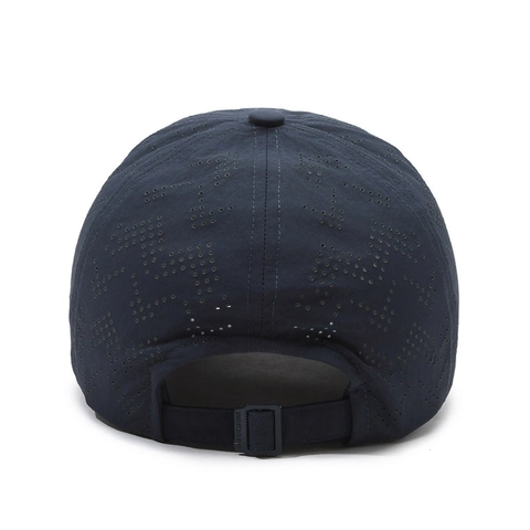 Schnell Trocknende Baseballkappe Lasergeschnitten Atmungsaktiv Sonnenschutz Stickerei Outdoor Sport Verstellbar Unisex