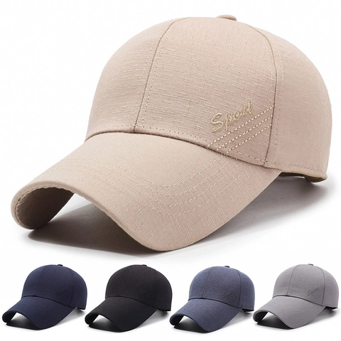 Gorra De Béisbol Deportiva Hombre Exterior Transpirable Sombrero De Sol Visera Extendida Tela Texturizada Ajustable Casual Sombrero De Pesca