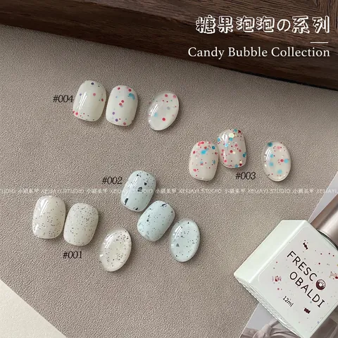 Esmalte De Uñas En Gel Candy Bubble Efecto Huevo De Codorniz Gel De Material Decoración De Uñas DIY Manicura