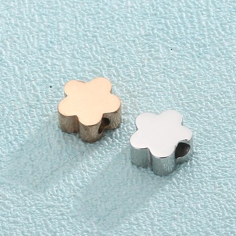 Dijes De Mariposa Y Flor De Acero Inoxidable Con Diamantes De Imitación Accesorios Para Hacer Joyas DIY Para Collares Pulseras