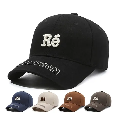 Gorra de Béisbol con Letras Bordadas para Hombre y Mujer de Algodón Ajustable Sombrero de Sol Transpirable Casual Deporte Hip Hop