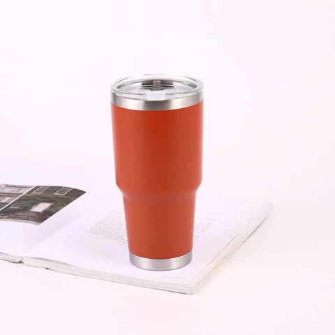 Stainless Steel 304 Vacuum Insulated Tumbler Travel Mug With Lid Large Capacity Double Wall Car Cup Coffee Cup Portable