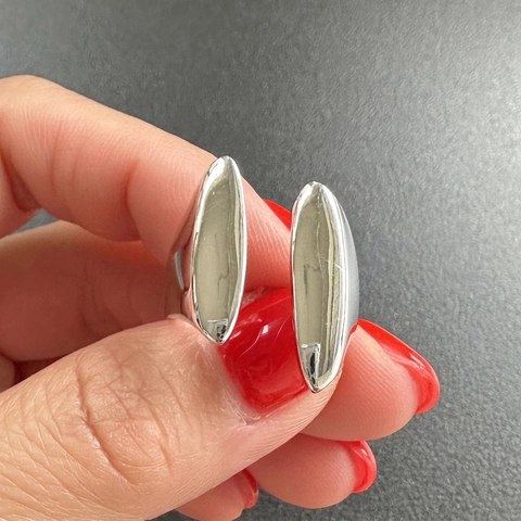 Adjustable Open Ring 925 Sterling Silver Minimalist Geometric Parallel Double Bars High Polish Fashion Jewelry For Women