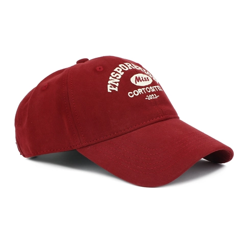 Embroidery Cotton Baseball Cap Adjustable Large Head Circumference Vintage Sun Protection Hat For Men Women