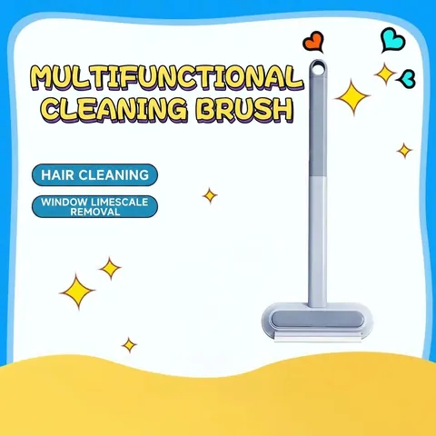 Pet Hair Remover Brush Long Handle Dual Sided Reusable Lint Scraper For Carpet Sofa Clothes Home Cleaning Tool