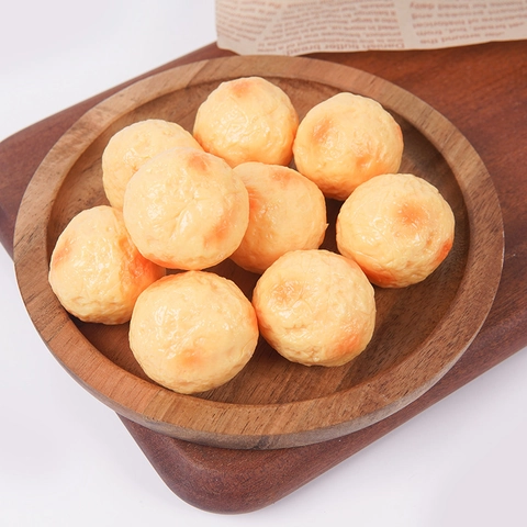 Simulation Takoyaki Octopus Balls PVC Realistic Food Model Kitchen Pretend Play Toys Photography Props Novelty Keychain