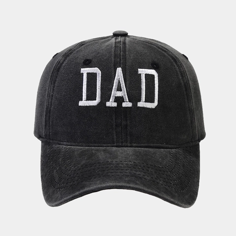 Gorra De Béisbol De Algodón Lavado Retro Bordado Dad Mom Ajustable Sombrero De Sol Deporte Al Aire Libre Casual