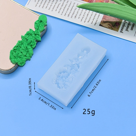 Blumen Blatt Silikonform DIY Fondant Tortendeko Werkzeuge Backen Schokolade Ton Seifenherstellung Flexibel