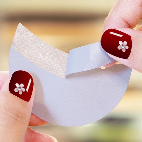 Disposable Eye Shadow Stickers Non-Woven Fabric Self-Adhesive Makeup Shields For Eyelash Extension Eyeshadow Application
