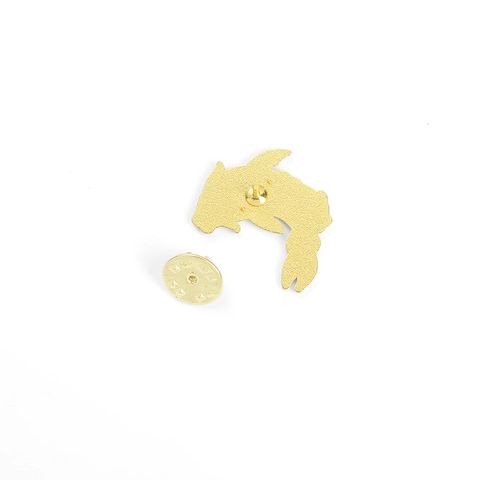 Cute Animal Enamel Brooch Cartoon Rabbit Koi Fish Galaxy Star Moon Sun Alloy Badge Electroplated Unisex Lapel Pin Jewelry