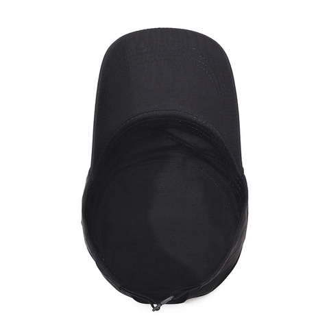 Men Women Cadet Cap Quick Drying Polyester Flat Top Military Hat Sun Protection Breathable Outdoor Hiking Fishing Adjustable