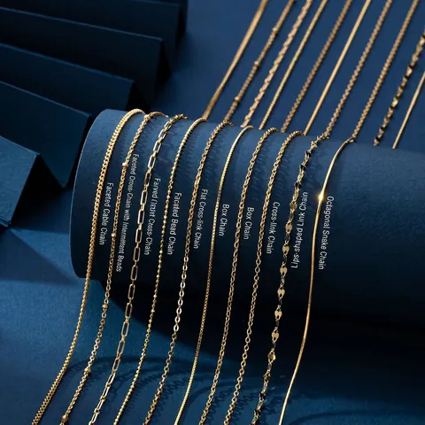 Collar de Cadena Minimalista de Plata de Ley 925 Cadena Delgada Sin Colgante Joyería de Oro Plata para Mujer